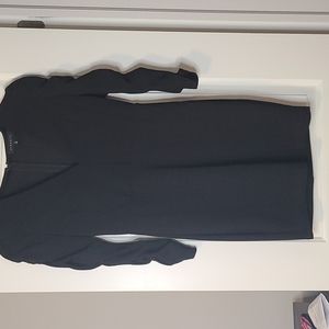 Dynamite Black Dress, Deep V, Size Medium